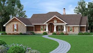 House Plans with Bonus Room and In-Law Suite by DFD House Plans